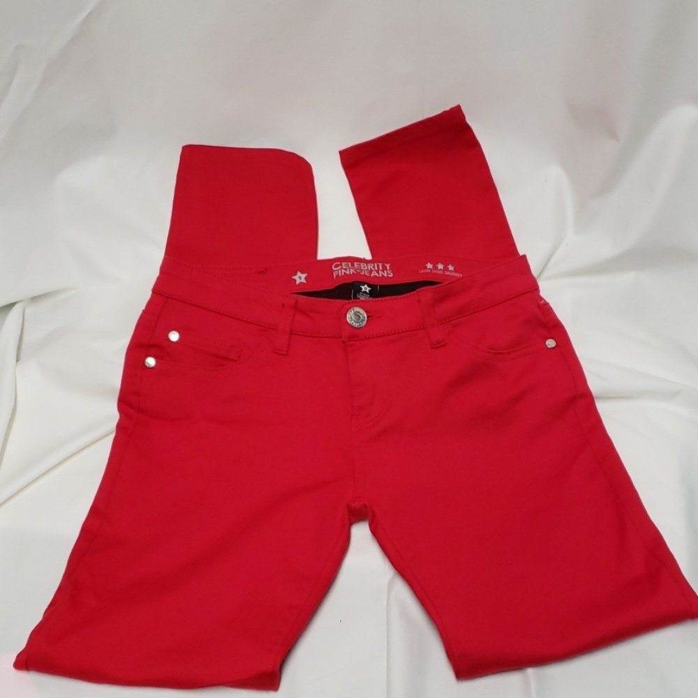 Celebrity Pink Jeans~ Tango Red